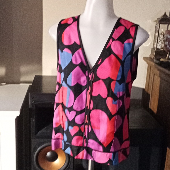 Marc Jacobs Silk Heart Tank Size 6 - Picture 1 of 10